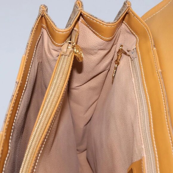 GUCCI Micro GG Supreme Shoulder Bag PVC Beige Gold 001 115 1199 Auth ep7488 - Picture 13 of 16